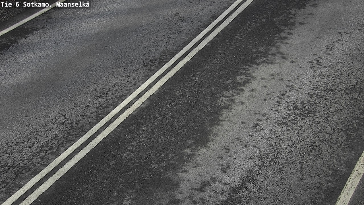 Weather Camera Image Väg 6 Sotkamo, Maanselkä, Sotkamo, Kainuu