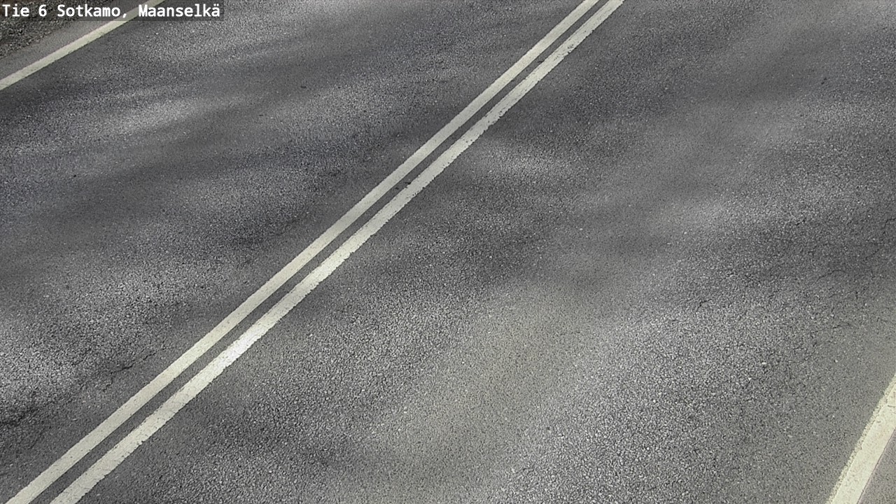 Weather Camera Image Väg 6 Sotkamo, Maanselkä, Sotkamo, Kainuu