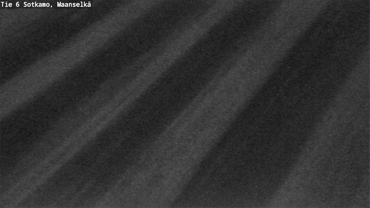 Weather Camera Image Väg 6 Sotkamo, Maanselkä, Sotkamo, Kainuu
