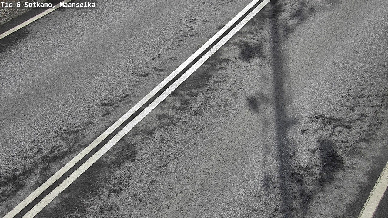 Weather Camera Image Väg 6 Sotkamo, Maanselkä, Sotkamo, Kainuu