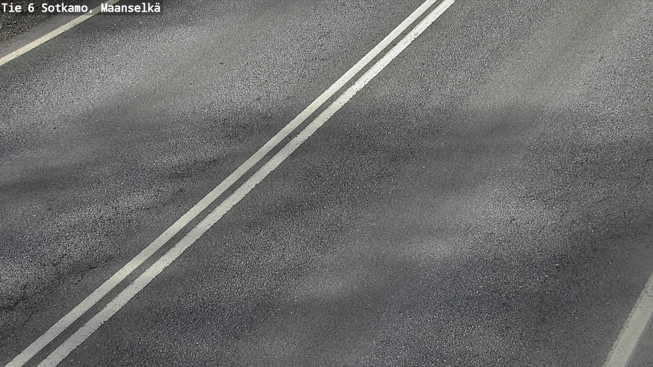 Weather Camera Image Väg 6 Sotkamo, Maanselkä, Sotkamo, Kainuu