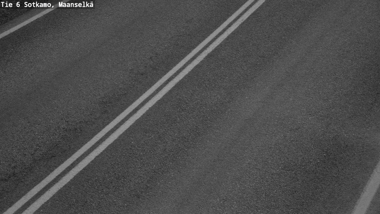 Weather Camera Image Väg 6 Sotkamo, Maanselkä, Sotkamo, Kainuu