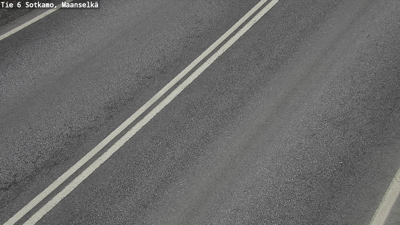 Weather Camera Image Väg 6 Sotkamo, Maanselkä, Sotkamo, Kainuu