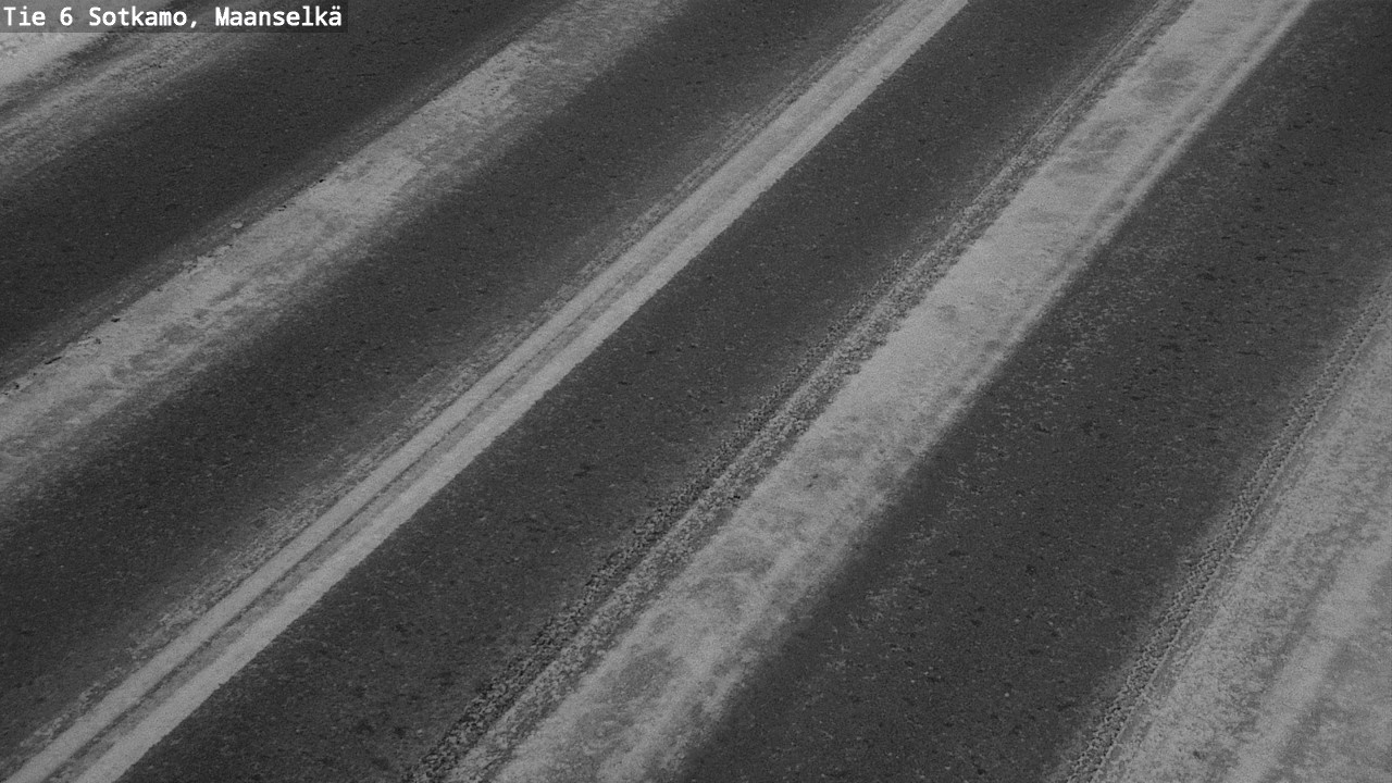 Weather Camera Image Väg 6 Sotkamo, Maanselkä, Sotkamo, Kainuu
