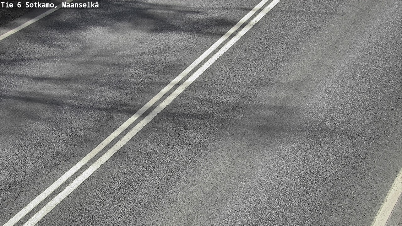 Weather Camera Image Väg 6 Sotkamo, Maanselkä, Sotkamo, Kainuu