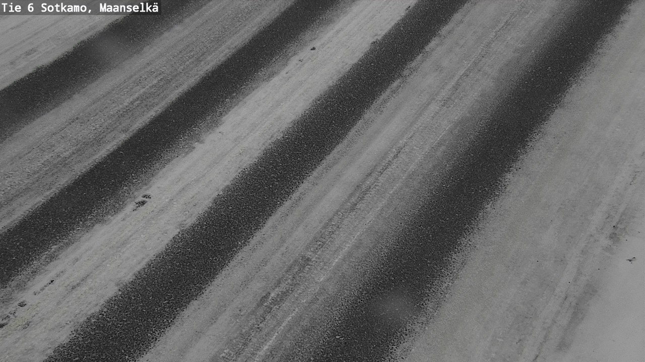 Weather Camera Image Road 6 Sotkamo, Maanselkä, Sotkamo, Kainuu