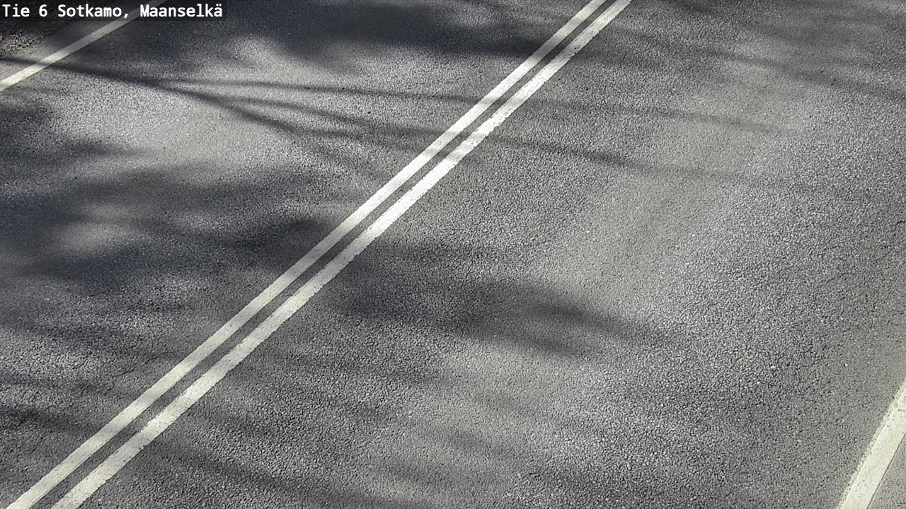 Weather Camera Image Väg 6 Sotkamo, Maanselkä, Sotkamo, Kainuu