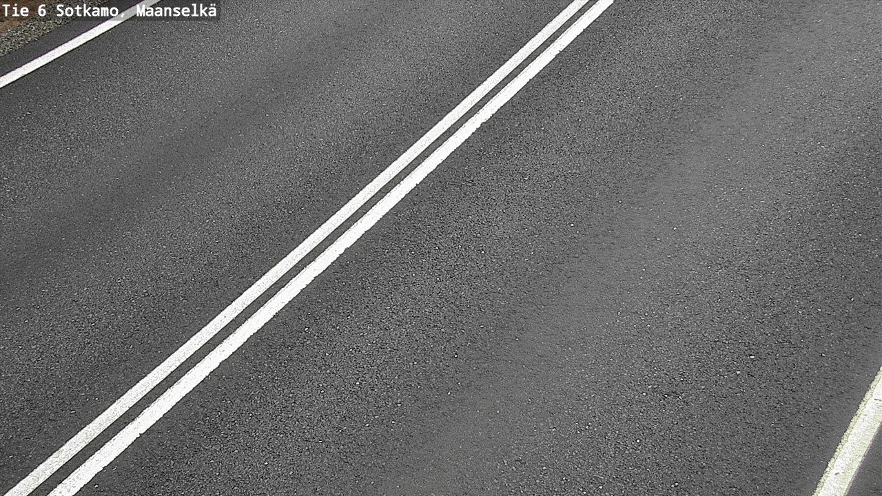 Weather Camera Image Väg 6 Sotkamo, Maanselkä, Sotkamo, Kainuu