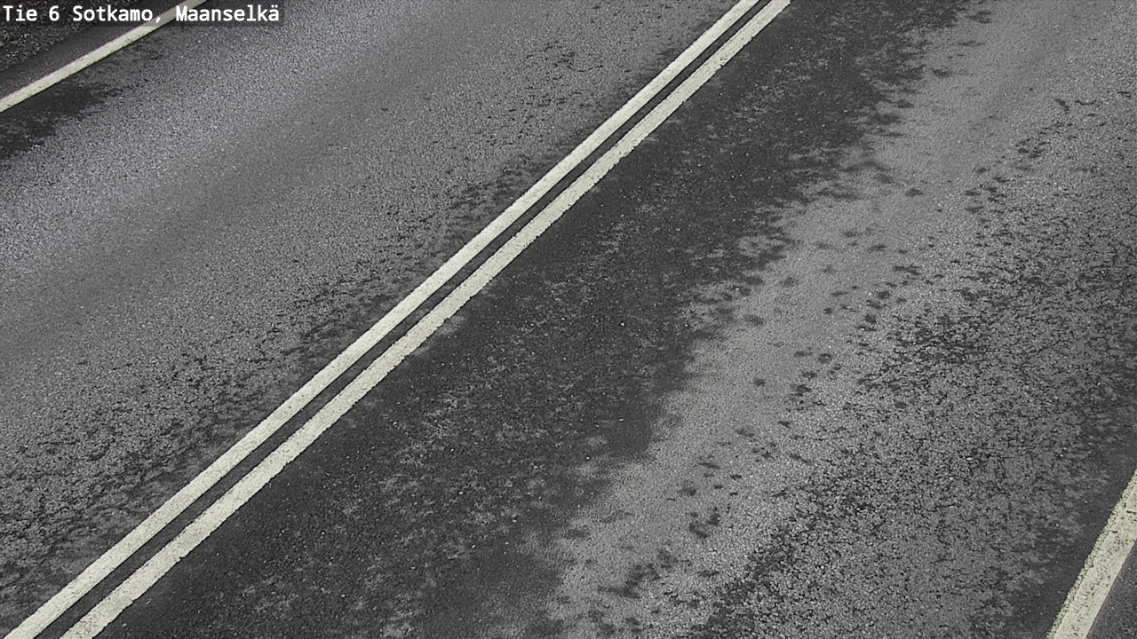 Weather Camera Image Väg 6 Sotkamo, Maanselkä, Sotkamo, Kainuu