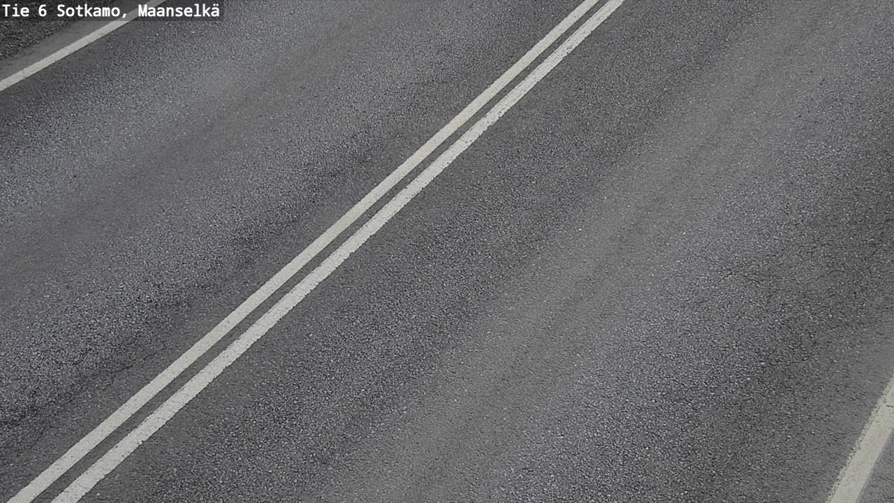 Weather Camera Image Väg 6 Sotkamo, Maanselkä, Sotkamo, Kainuu