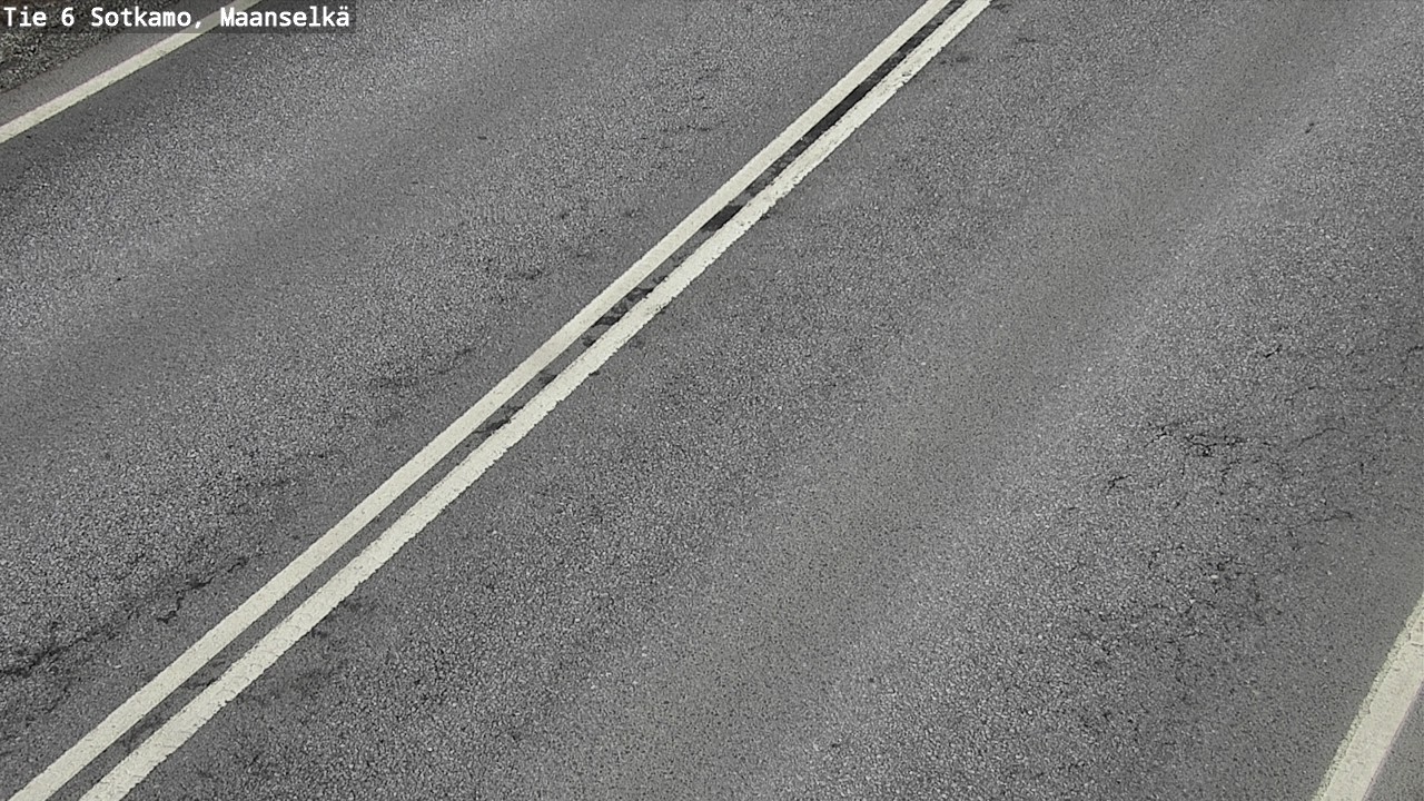 Weather Camera Image Väg 6 Sotkamo, Maanselkä, Sotkamo, Kainuu
