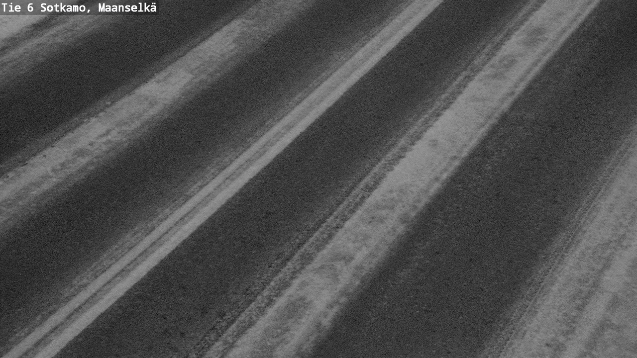 Weather Camera Image Väg 6 Sotkamo, Maanselkä, Sotkamo, Kainuu