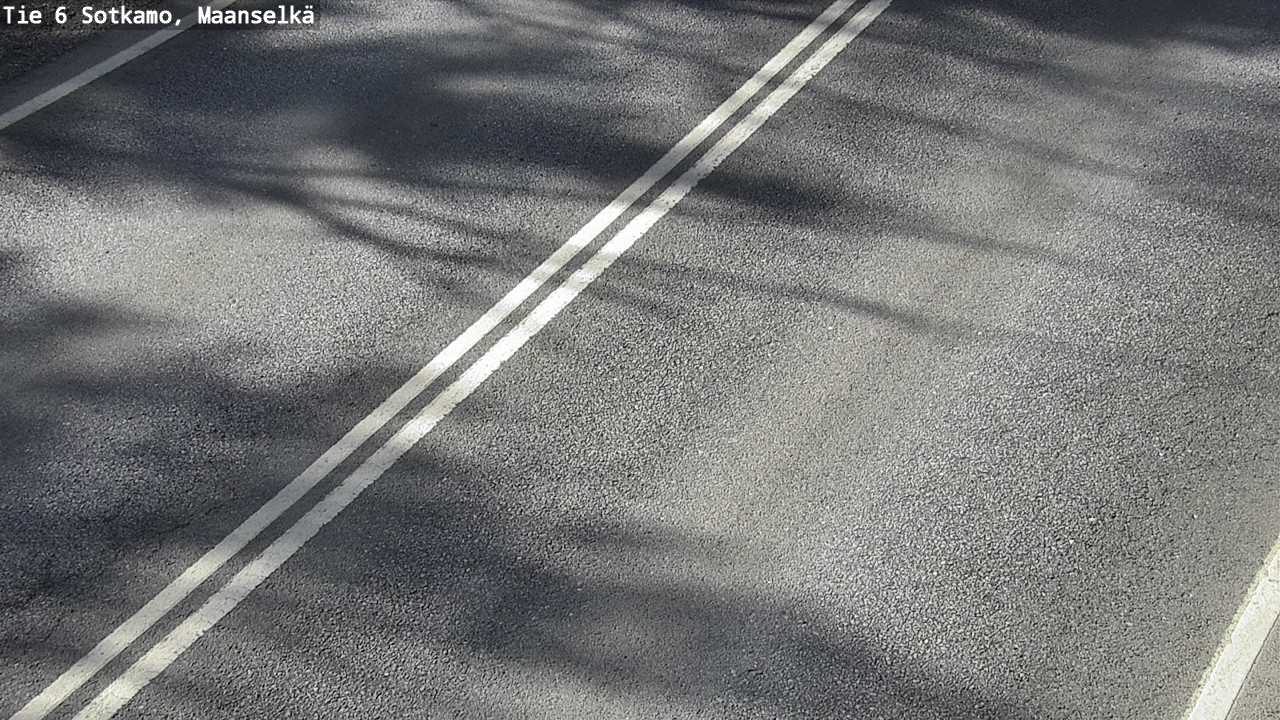 Weather Camera Image Väg 6 Sotkamo, Maanselkä, Sotkamo, Kainuu