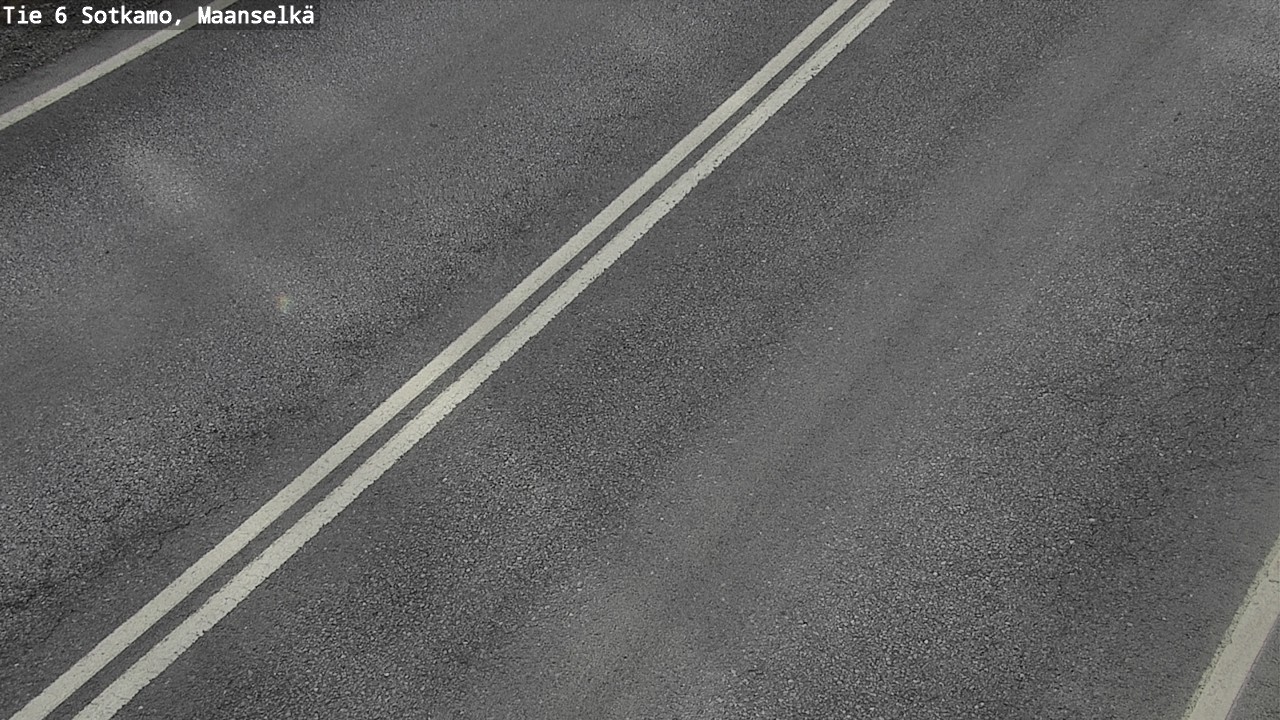 Weather Camera Image Väg 6 Sotkamo, Maanselkä, Sotkamo, Kainuu
