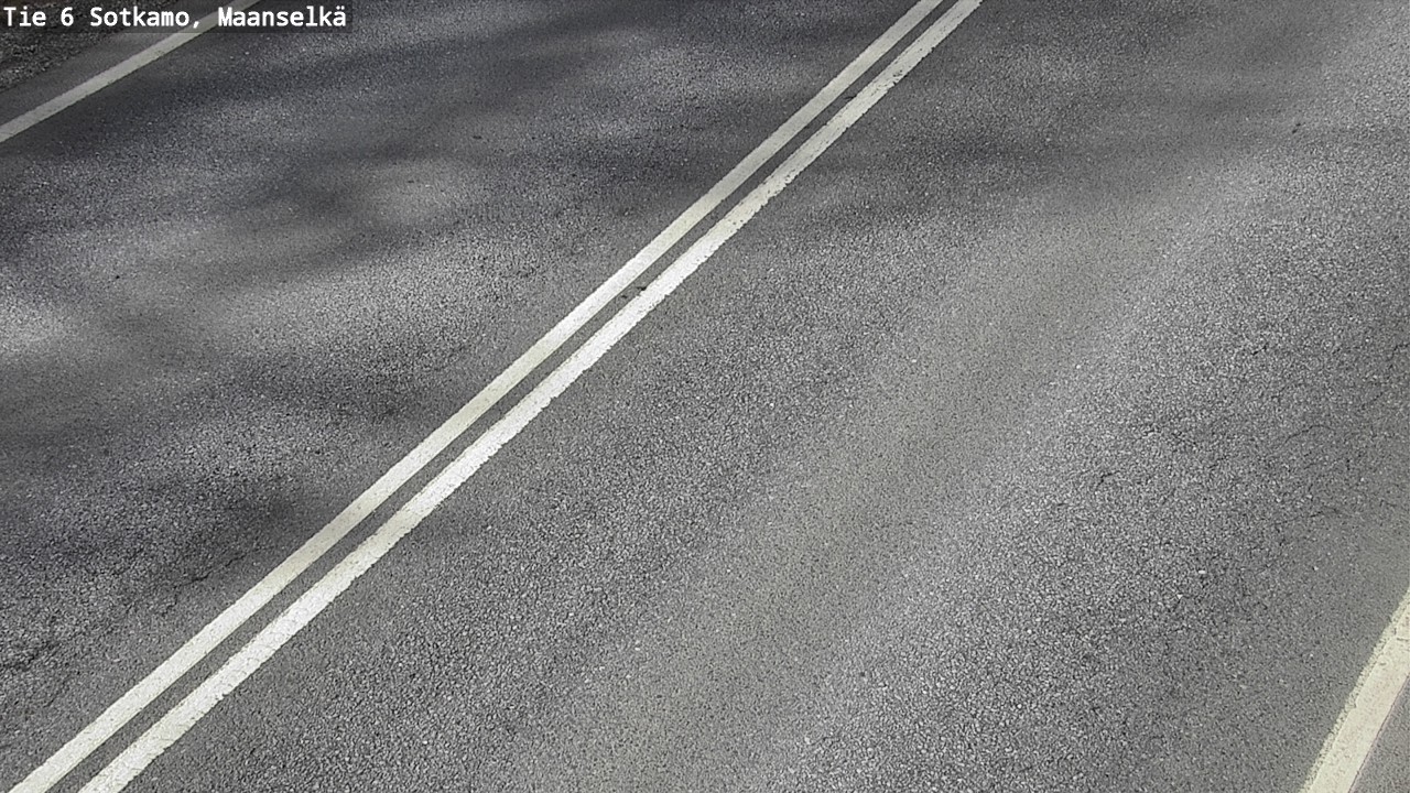 Weather Camera Image Väg 6 Sotkamo, Maanselkä, Sotkamo, Kainuu
