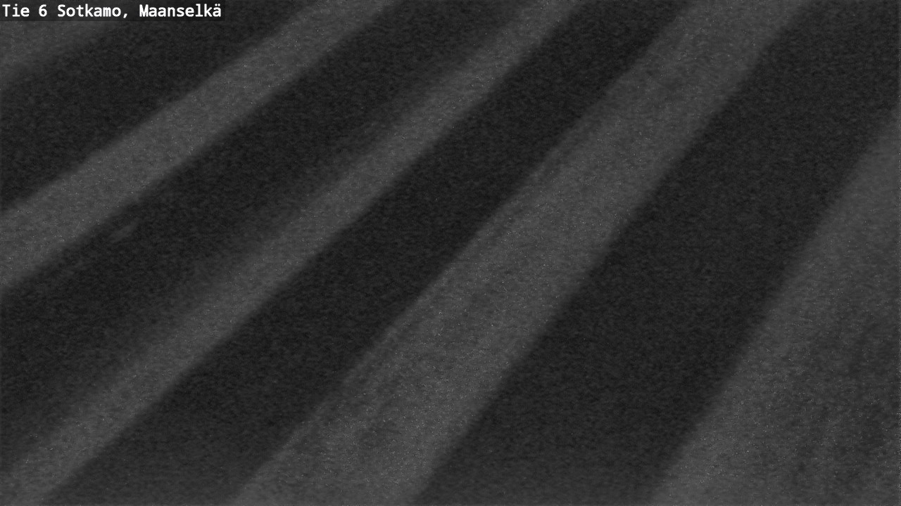 Weather Camera Image Väg 6 Sotkamo, Maanselkä, Sotkamo, Kainuu