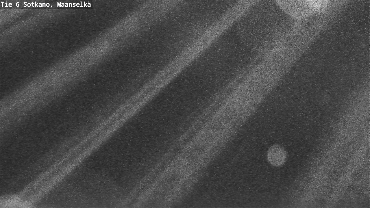 Weather Camera Image Väg 6 Sotkamo, Maanselkä, Sotkamo, Kainuu