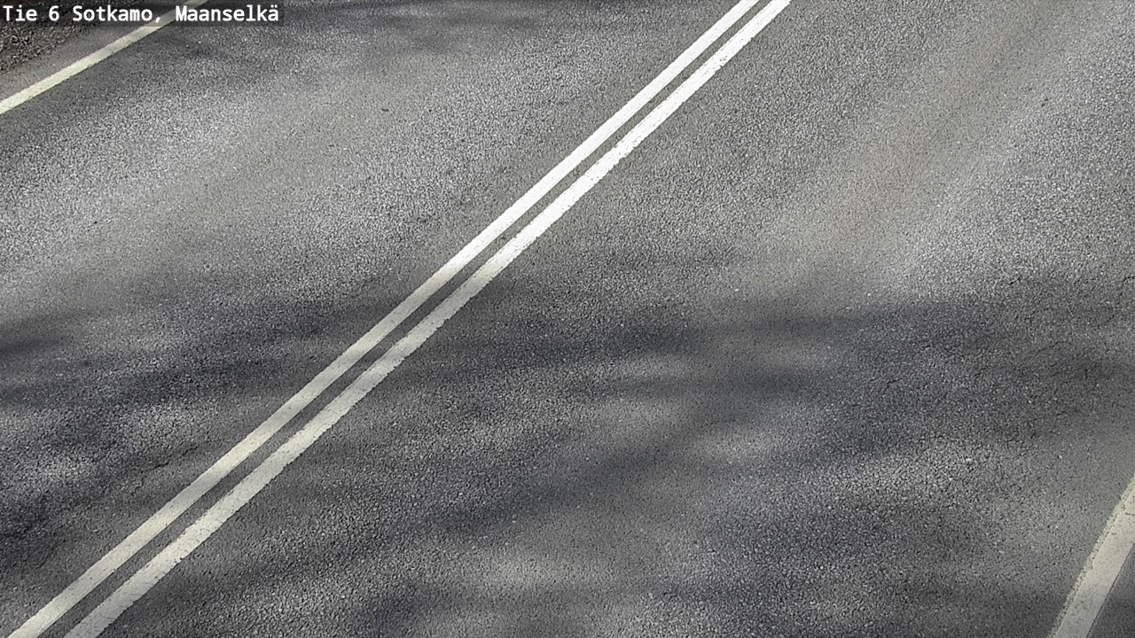 Weather Camera Image Väg 6 Sotkamo, Maanselkä, Sotkamo, Kainuu