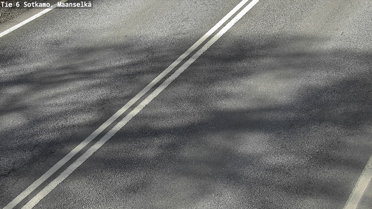 Weather Camera Image Väg 6 Sotkamo, Maanselkä, Sotkamo, Kainuu