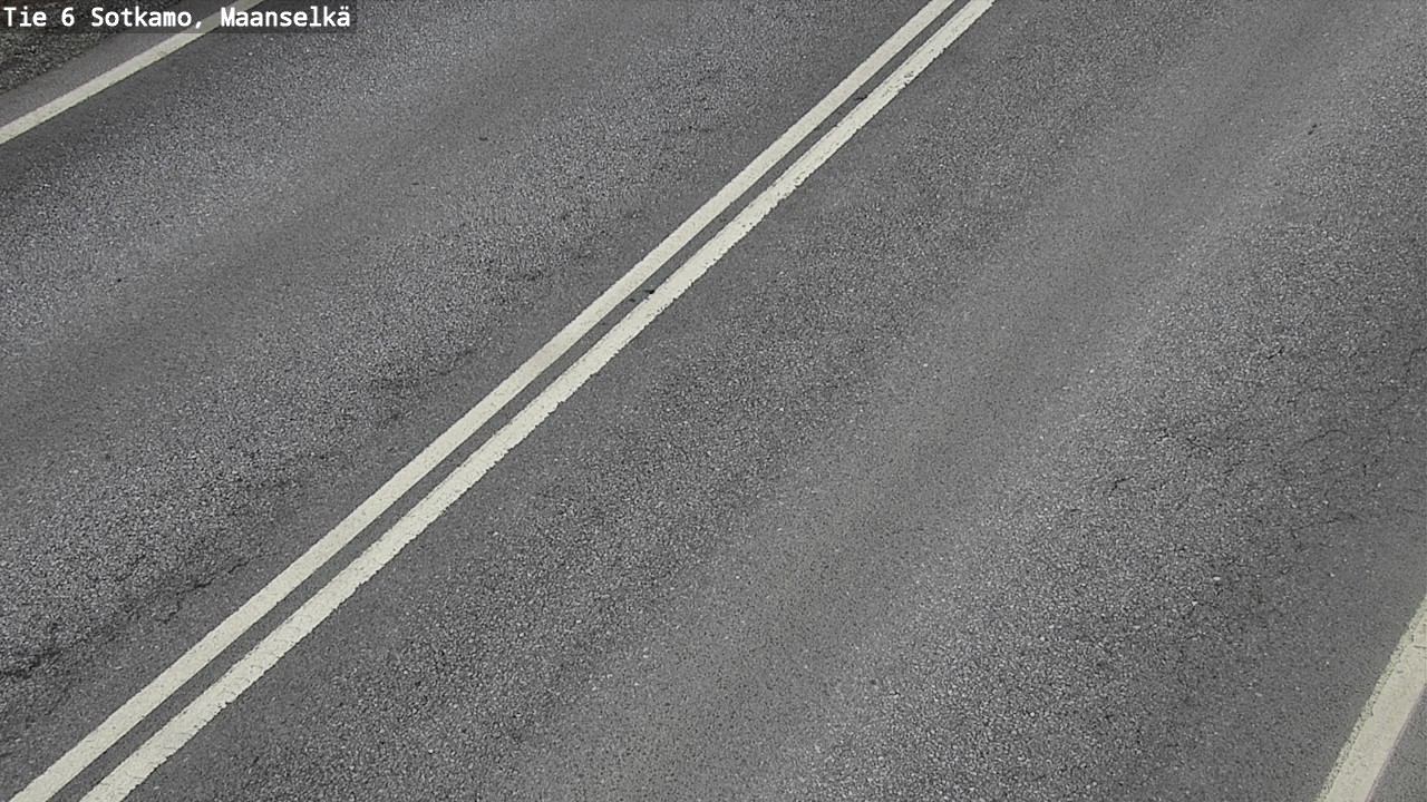 Weather Camera Image Väg 6 Sotkamo, Maanselkä, Sotkamo, Kainuu