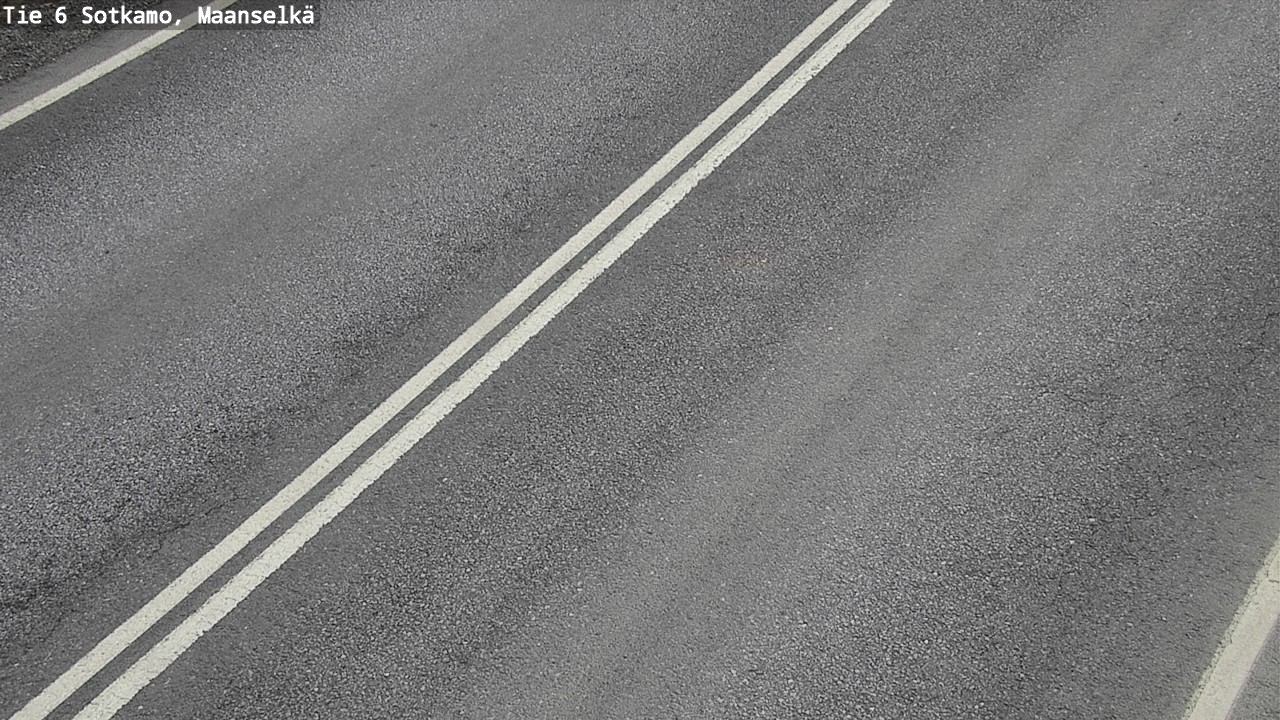 Weather Camera Image Väg 6 Sotkamo, Maanselkä, Sotkamo, Kainuu