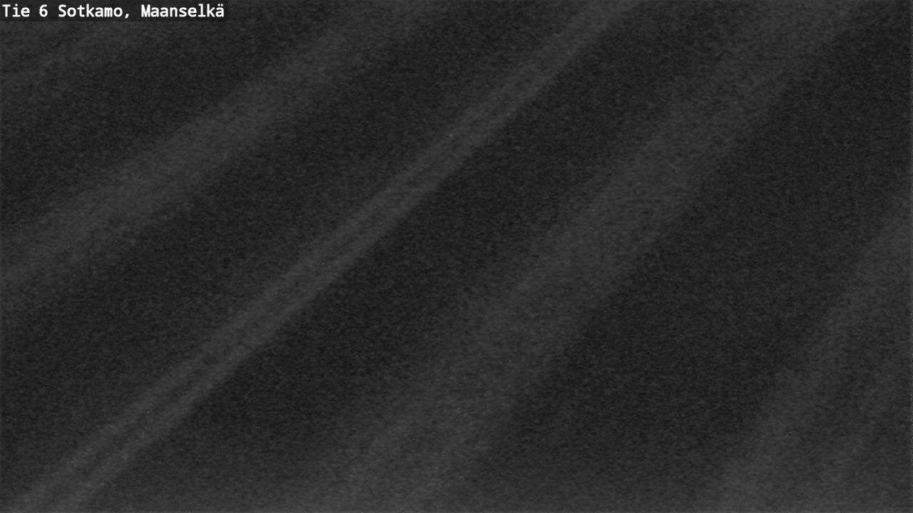 Weather Camera Image Väg 6 Sotkamo, Maanselkä, Sotkamo, Kainuu