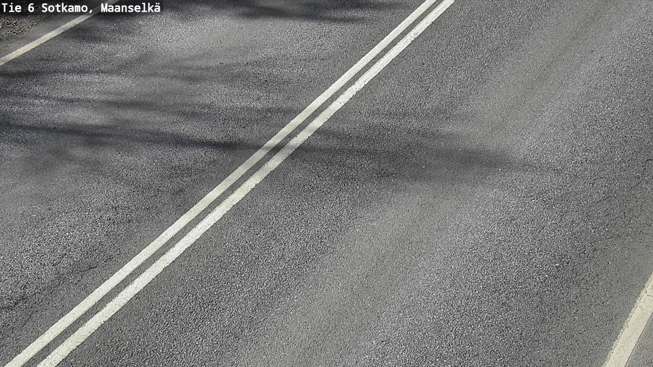Weather Camera Image Väg 6 Sotkamo, Maanselkä, Sotkamo, Kainuu