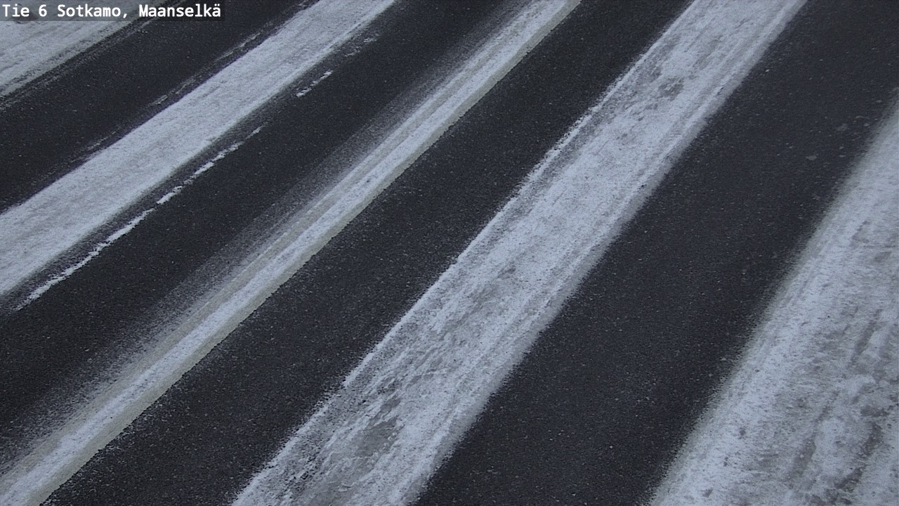Weather Camera Image Väg 6 Sotkamo, Maanselkä, Sotkamo, Kainuu