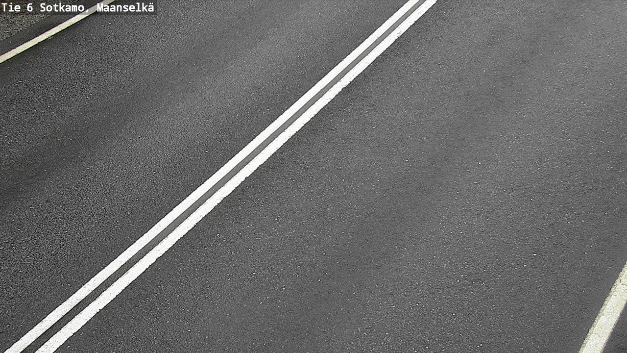 Weather Camera Image Väg 6 Sotkamo, Maanselkä, Sotkamo, Kainuu