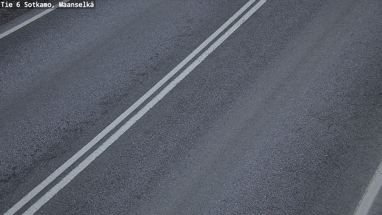 Weather Camera Image Väg 6 Sotkamo, Maanselkä, Sotkamo, Kainuu
