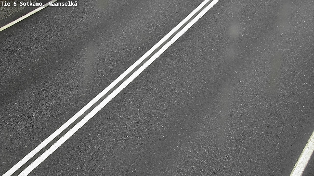Weather Camera Image Väg 6 Sotkamo, Maanselkä, Sotkamo, Kainuu