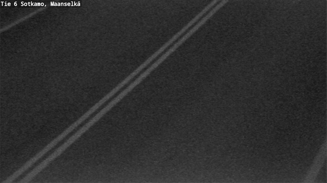 Weather Camera Image Väg 6 Sotkamo, Maanselkä, Sotkamo, Kainuu