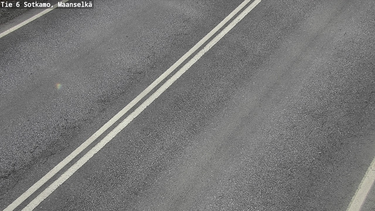 Weather Camera Image Väg 6 Sotkamo, Maanselkä, Sotkamo, Kainuu