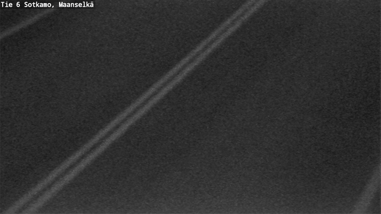 Weather Camera Image Väg 6 Sotkamo, Maanselkä, Sotkamo, Kainuu