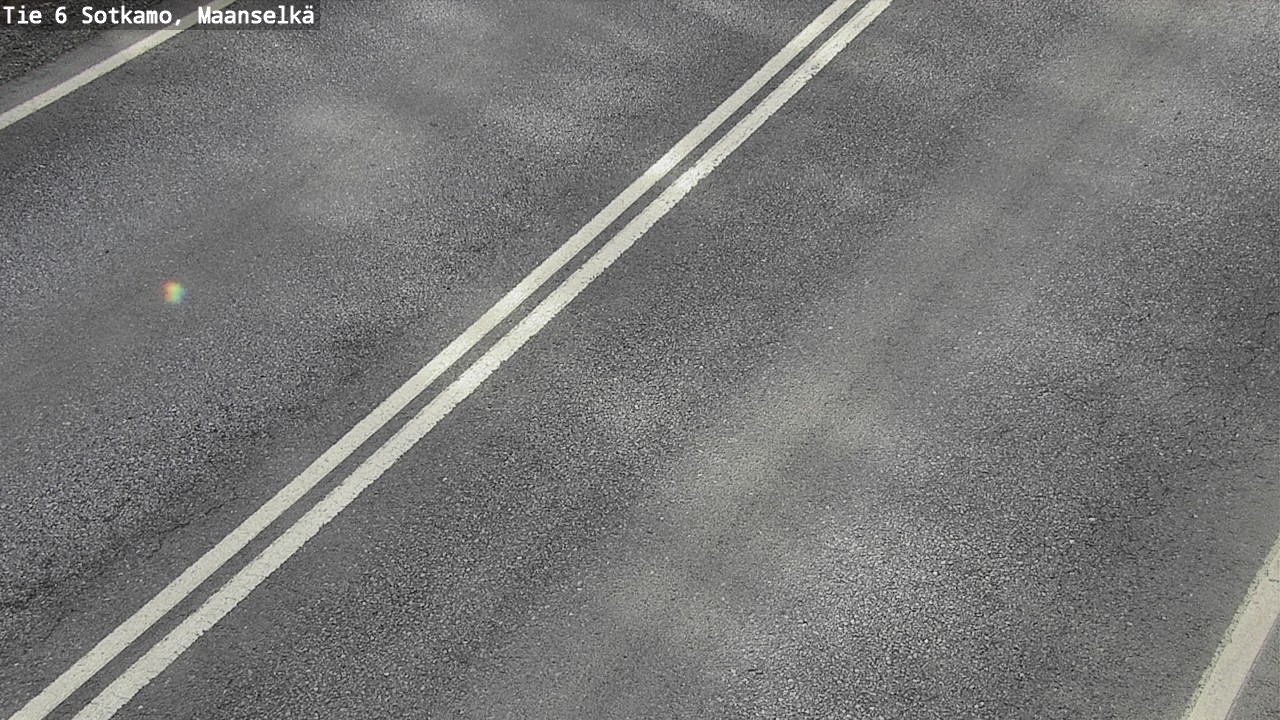 Weather Camera Image Väg 6 Sotkamo, Maanselkä, Sotkamo, Kainuu