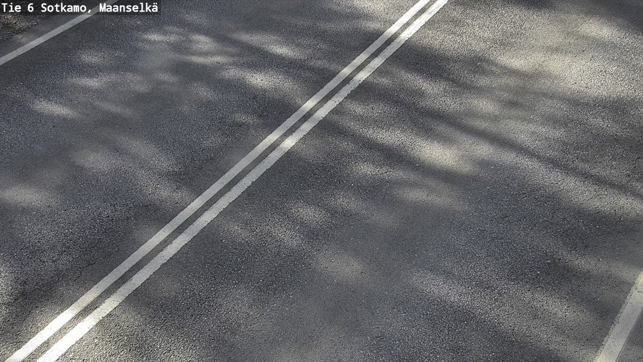 Weather Camera Image Väg 6 Sotkamo, Maanselkä, Sotkamo, Kainuu