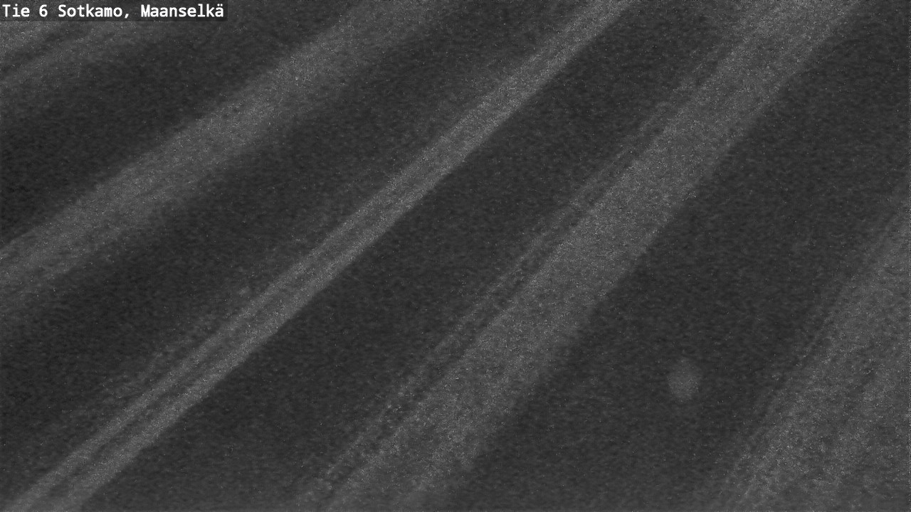 Weather Camera Image Väg 6 Sotkamo, Maanselkä, Sotkamo, Kainuu