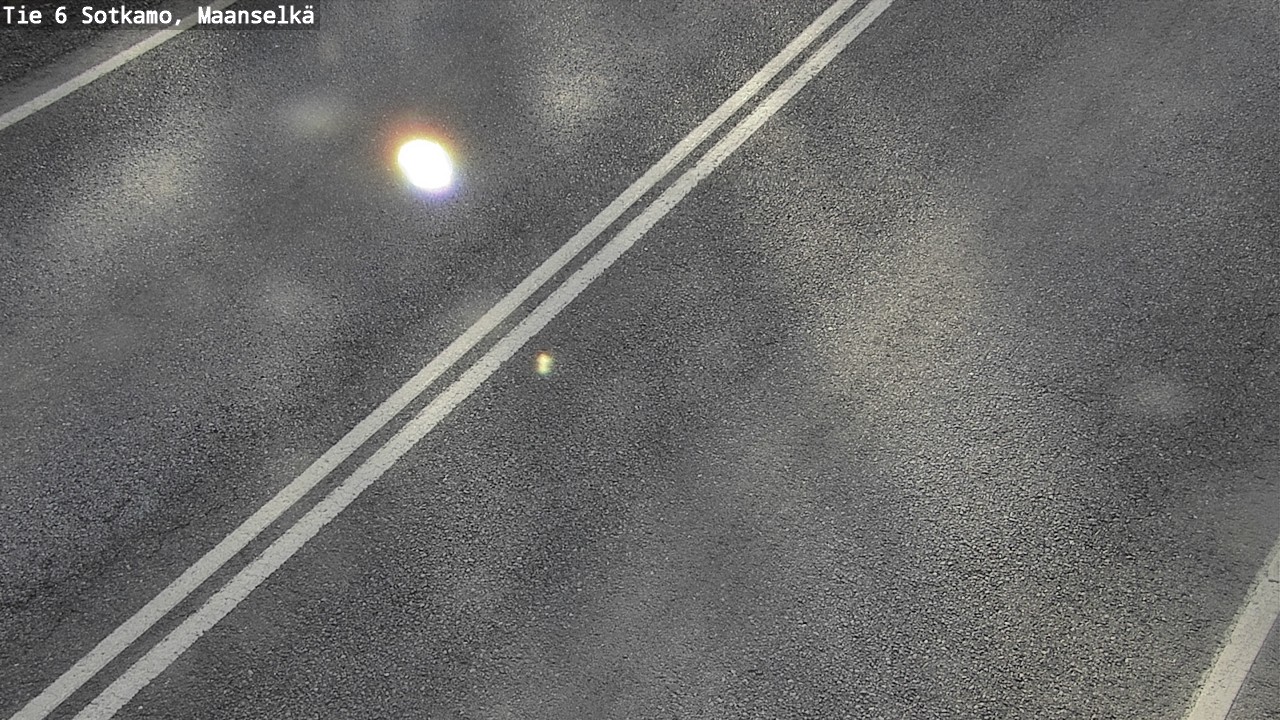 Weather Camera Image Väg 6 Sotkamo, Maanselkä, Sotkamo, Kainuu
