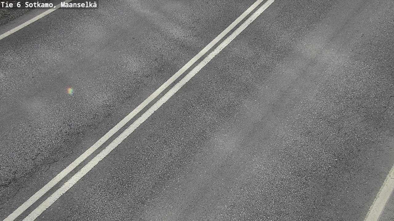 Weather Camera Image Väg 6 Sotkamo, Maanselkä, Sotkamo, Kainuu
