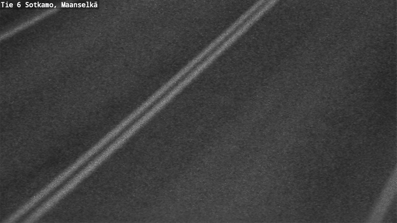 Weather Camera Image Väg 6 Sotkamo, Maanselkä, Sotkamo, Kainuu