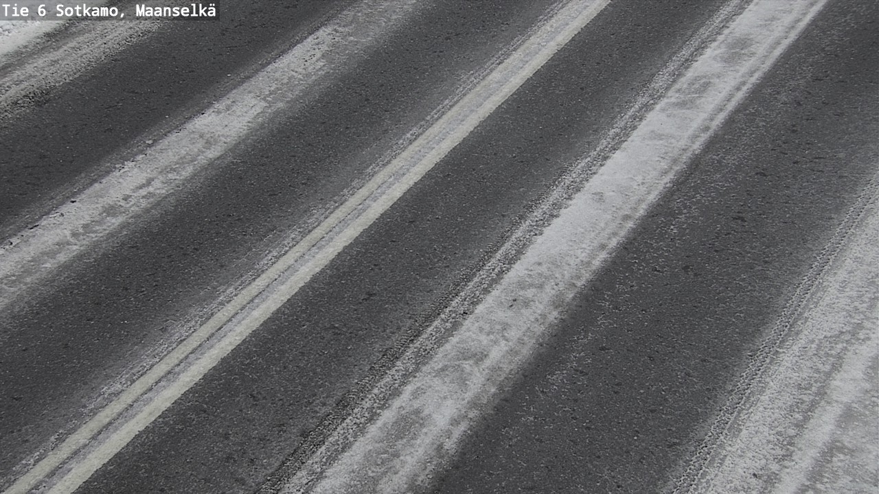 Weather Camera Image Väg 6 Sotkamo, Maanselkä, Sotkamo, Kainuu