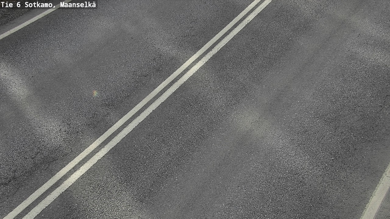 Weather Camera Image Väg 6 Sotkamo, Maanselkä, Sotkamo, Kainuu