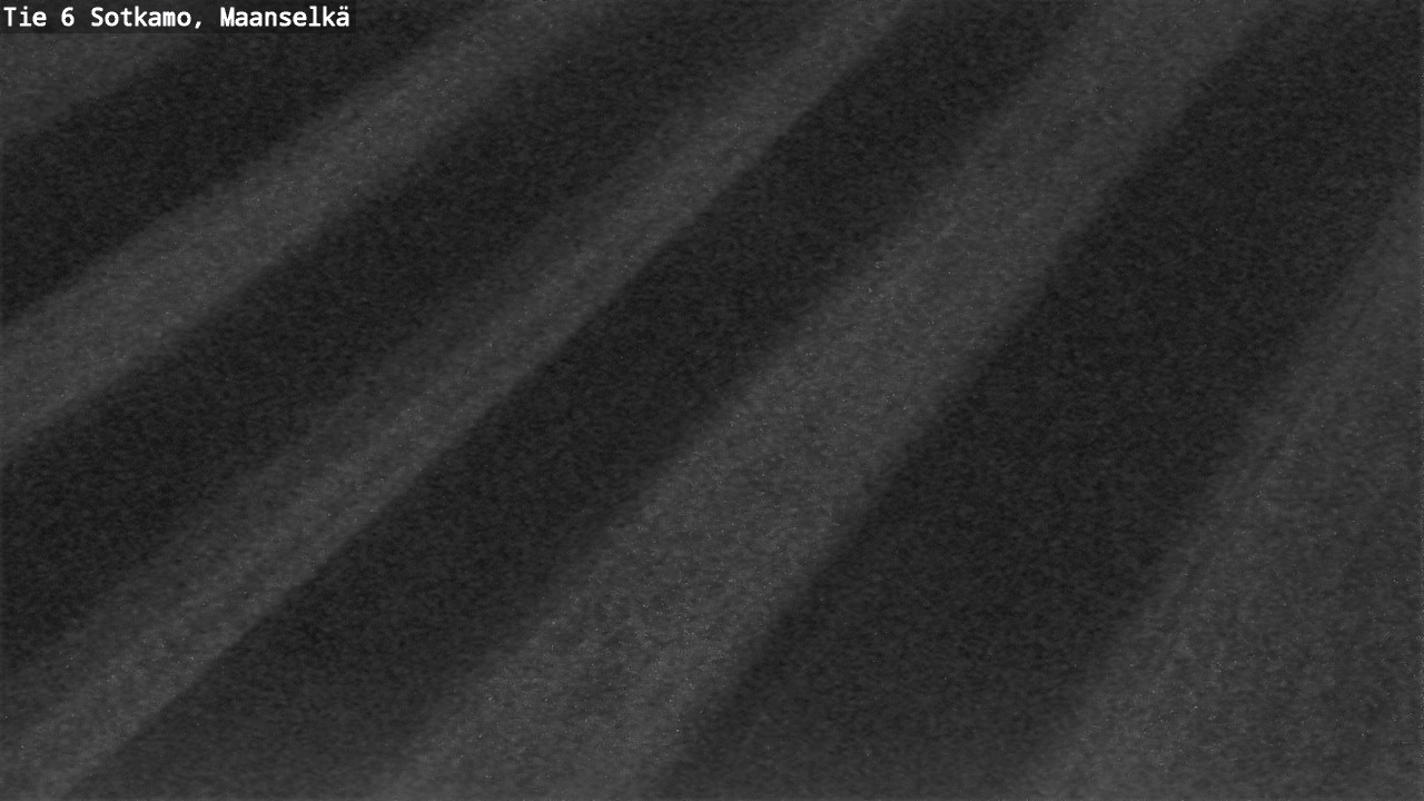 Weather Camera Image Väg 6 Sotkamo, Maanselkä, Sotkamo, Kainuu
