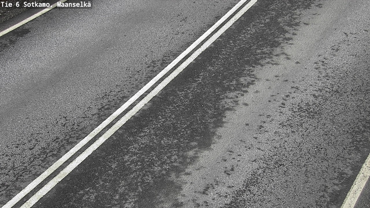 Weather Camera Image Väg 6 Sotkamo, Maanselkä, Sotkamo, Kainuu