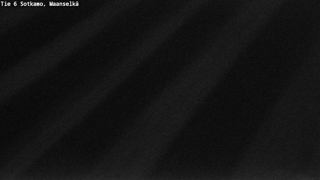 Weather Camera Image Väg 6 Sotkamo, Maanselkä, Sotkamo, Kainuu