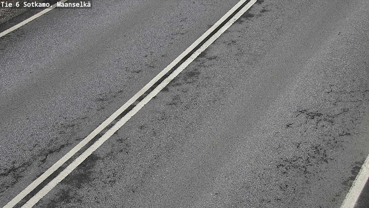 Weather Camera Image Väg 6 Sotkamo, Maanselkä, Sotkamo, Kainuu