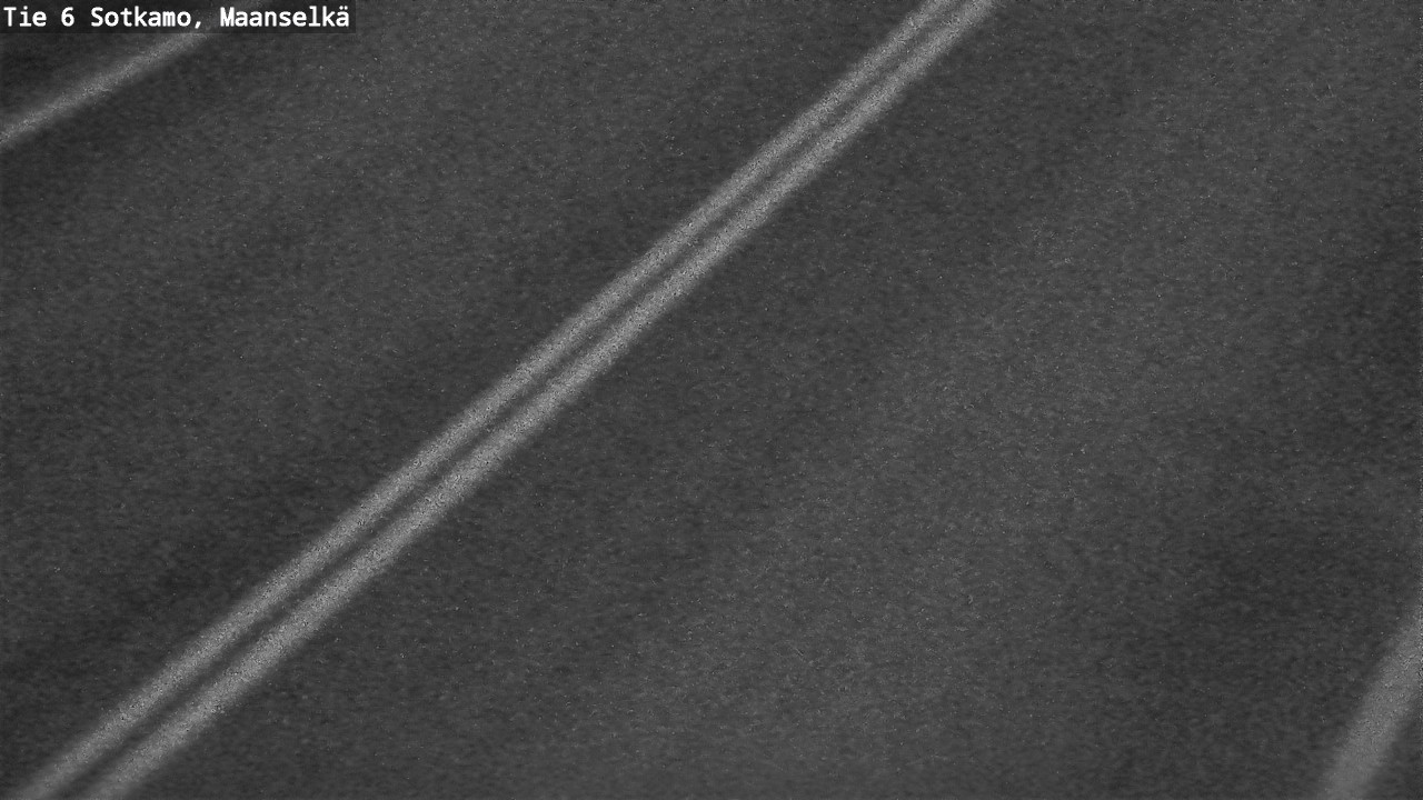 Weather Camera Image Väg 6 Sotkamo, Maanselkä, Sotkamo, Kainuu