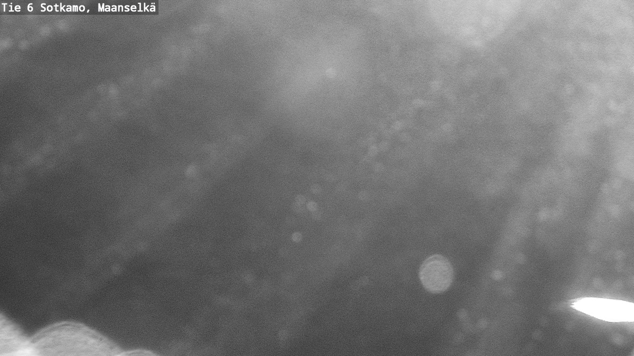 Weather Camera Image Väg 6 Sotkamo, Maanselkä, Sotkamo, Kainuu