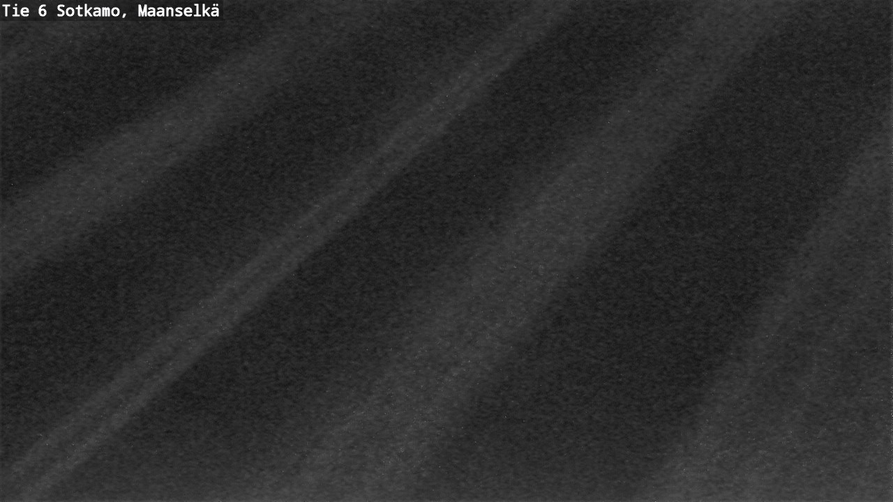 Weather Camera Image Väg 6 Sotkamo, Maanselkä, Sotkamo, Kainuu