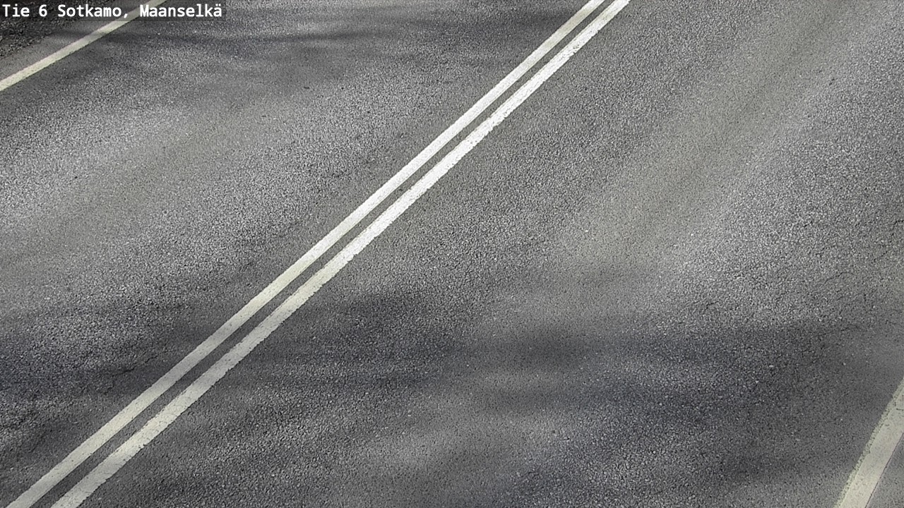 Weather Camera Image Väg 6 Sotkamo, Maanselkä, Sotkamo, Kainuu